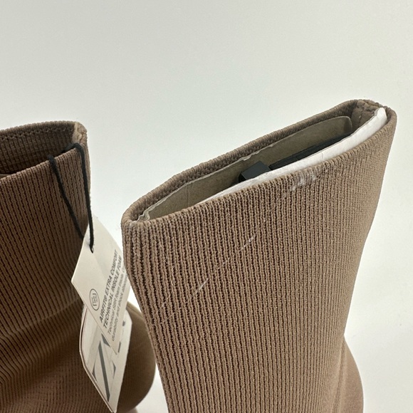 New Zara tan booties size 7.5 - Picture 3 of 7